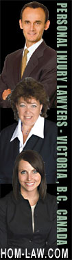 3 Personal Injury Lawyers, with Victoria's Hutchison Oss-Cech Marlatt law firm