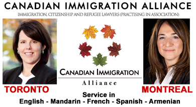 Nancy Elliot, Certified Specialist in Citizenship and Immigration Law (Ontario)  Toronto & Mary Keyork, Specialist in Citizenship and Immigration Law,  Montreal  practice in association as Canada Immigration Lawyers  with offices in Toronto and Montreal, HQ 5000 Yonge St. Toronto
