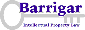 logo/trademark of Robert Barrigar's firm orignally in Vancouver
